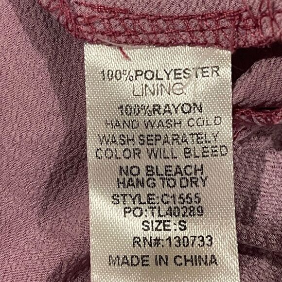 ☃️Umgee Floral Pink Boho Gypsy style flowy Bohemian style  tunic - Picture 11 of 13